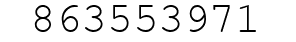 Number 863553971.