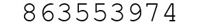 Number 863553974.