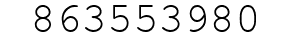 Number 863553980.
