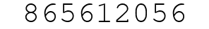 Number 865612056.