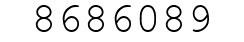 Number 8686089.