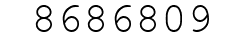 Number 8686809.