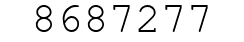 Number 8687277.