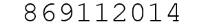 Number 869112014.