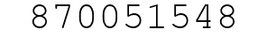 Number 870051548.