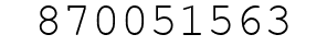 Number 870051563.