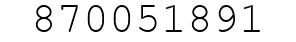 Number 870051891.