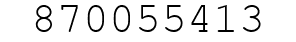 Number 870055413.