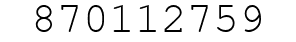 Number 870112759.