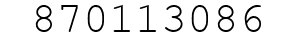Number 870113086.