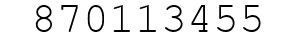 Number 870113455.