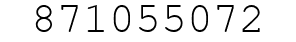 Number 871055072.