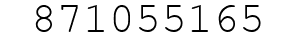 Number 871055165.
