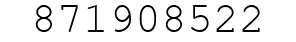 Number 871908522.