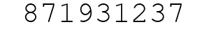 Number 871931237.