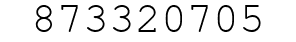 Number 873320705.