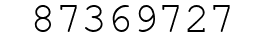 Number 87369727.