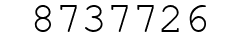 Number 8737726.