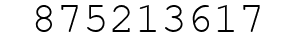 Number 875213617.