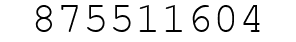 Number 875511604.