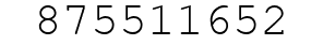 Number 875511652.