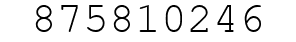 Number 875810246.