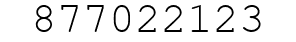 Number 877022123.