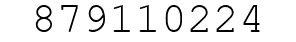 Number 879110224.