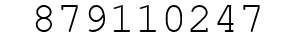 Number 879110247.