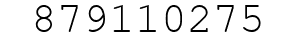 Number 879110275.