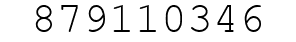 Number 879110346.