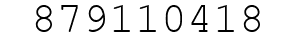Number 879110418.
