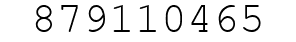 Number 879110465.