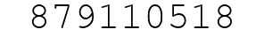Number 879110518.