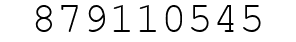 Number 879110545.