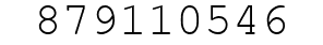 Number 879110546.
