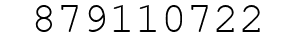Number 879110722.