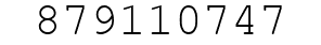 Number 879110747.