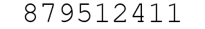 Number 879512411.