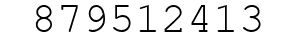 Number 879512413.