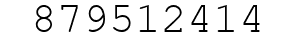Number 879512414.