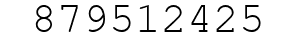 Number 879512425.
