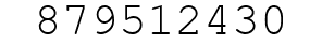 Number 879512430.