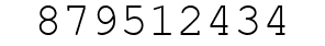 Number 879512434.