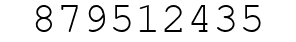 Number 879512435.