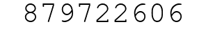 Number 879722606.