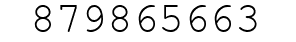 Number 879865663.