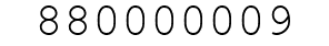 Number 880000009.