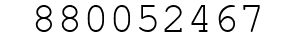 Number 880052467.
