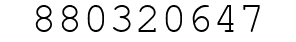 Number 880320647.